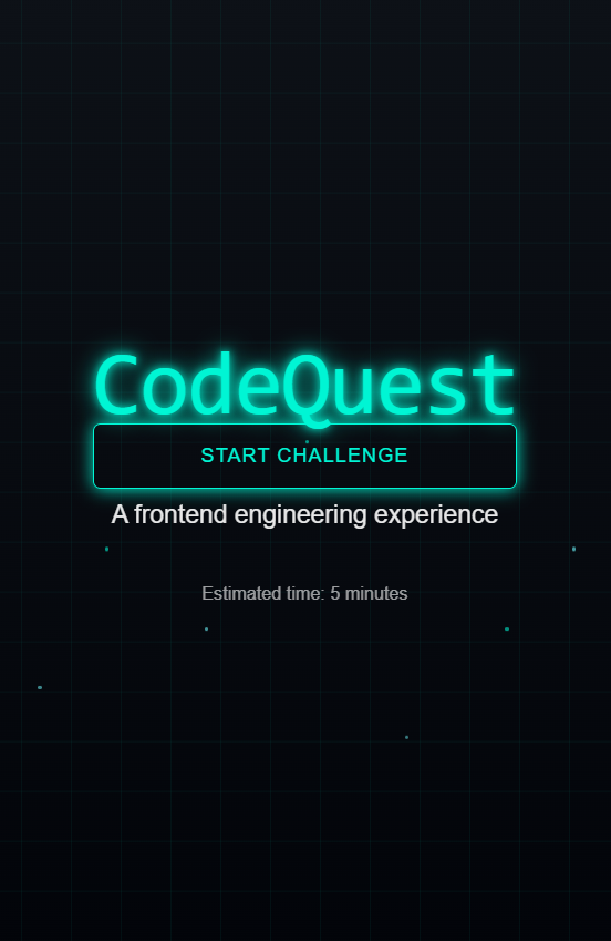 CodeQuest screenshot 1
