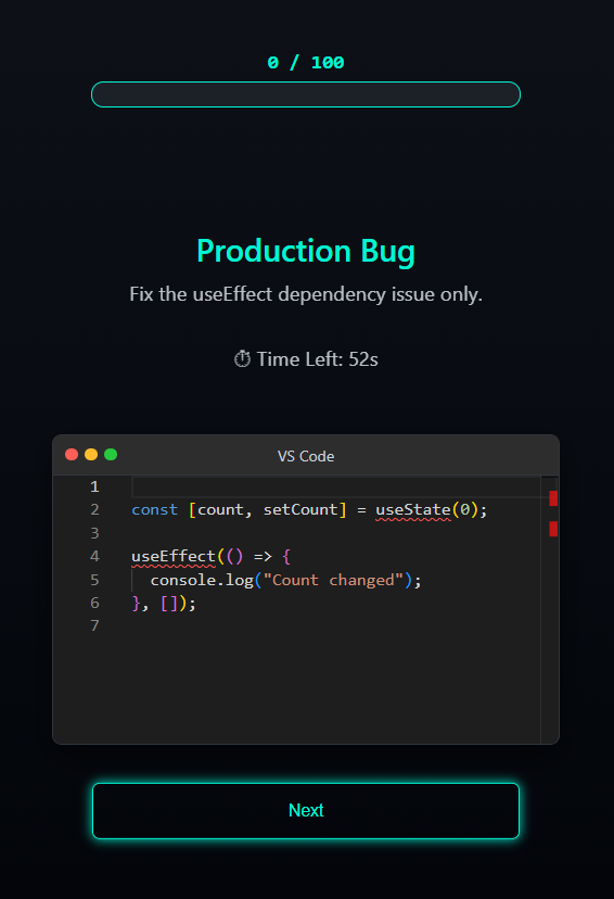 CodeQuest screenshot 2