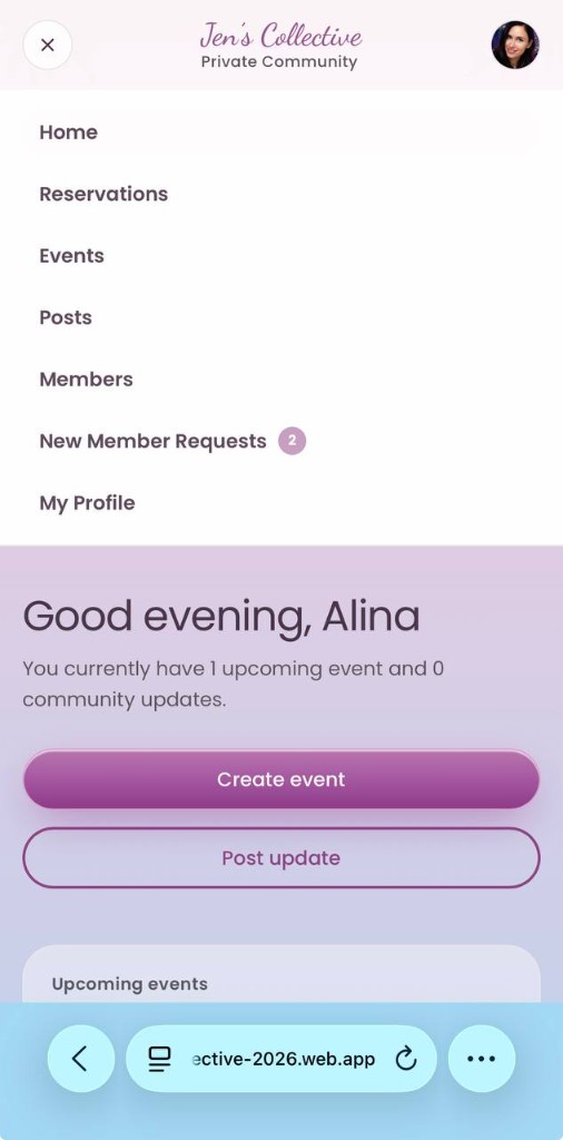 Jen's Collective screenshot 2