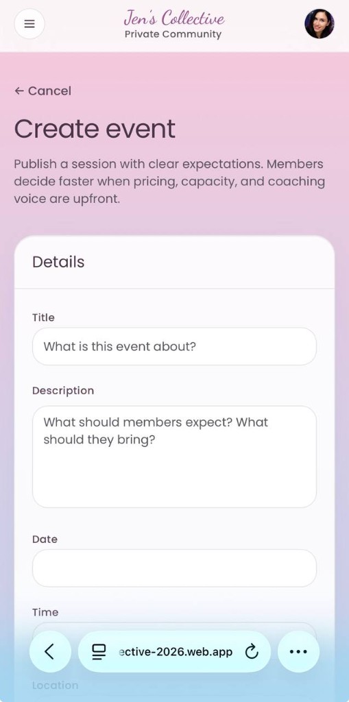 Jen's Collective screenshot 4