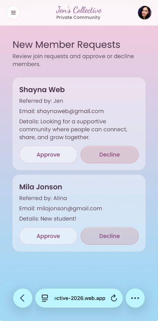 Jen's Collective screenshot 7