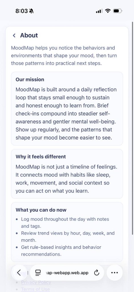 moodMap screenshot 9