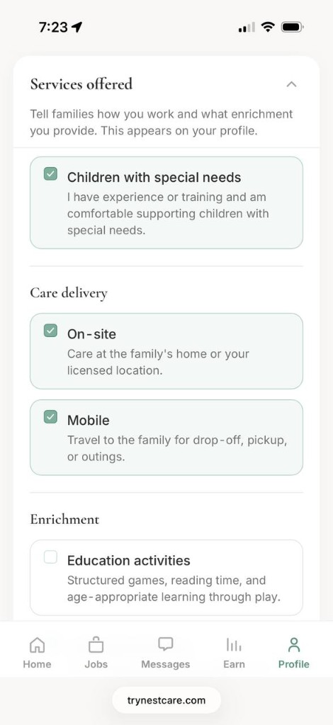 NestCare screenshot 6