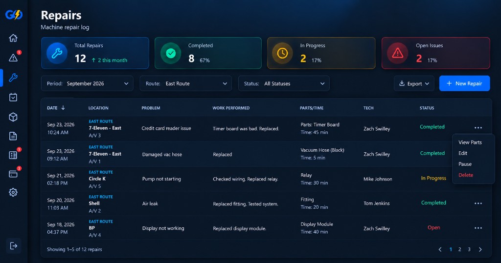 VendGo screenshot 2